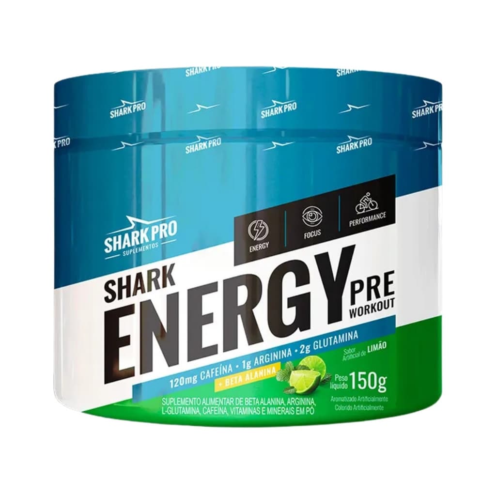 Pre Treino Shark Energy Pre Workout 150g Shark Pro