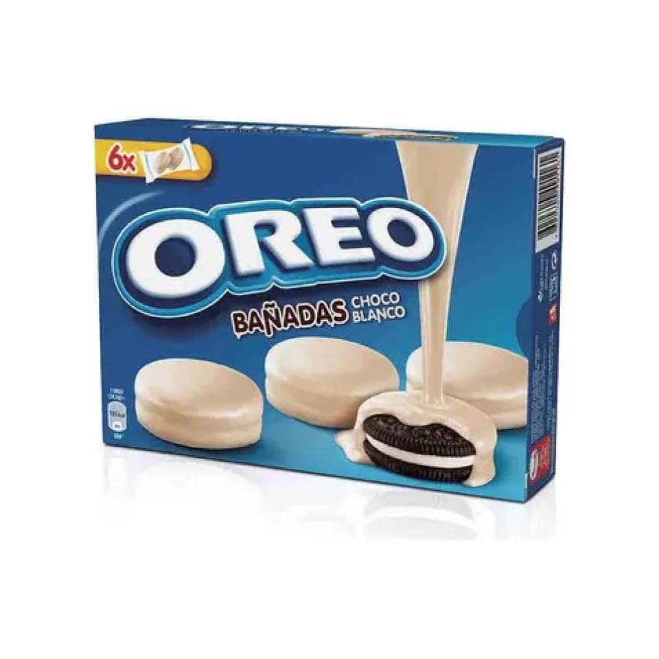 Biscoito oreo cobertura chocolate branco Importado 246G