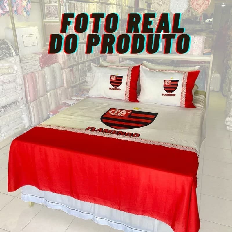 Lençol de Cama Casal/Solteiro Padrão Com Fronhas Jogo de Cama Personalizado Torcida