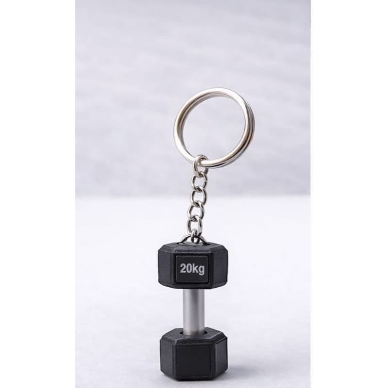 Chaveiro Halter Strong academia - Mini peso 20kg - Estilo Gym Fitness- musculação