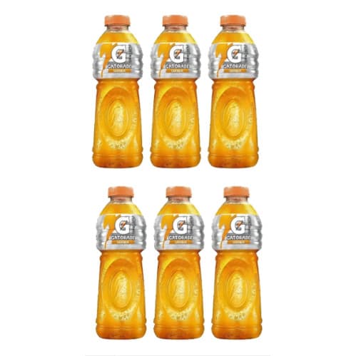 GATORADE LARANJA 500ML PACK COM 6 UNIDADES