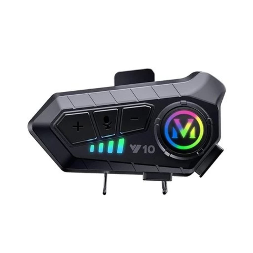 Fone De Ouvido Y10 Para Capacete Bluetooth Headset Rgb Sem Fio - UTILAR