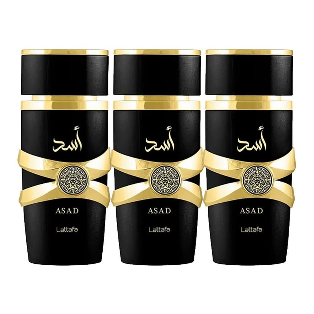 KIT 3 PERFUME tipo ARABES referencia ASSAD MASCULINO IMPORTADO FRAGANCIA FIXAÇÃO PREMIUM OTIMA