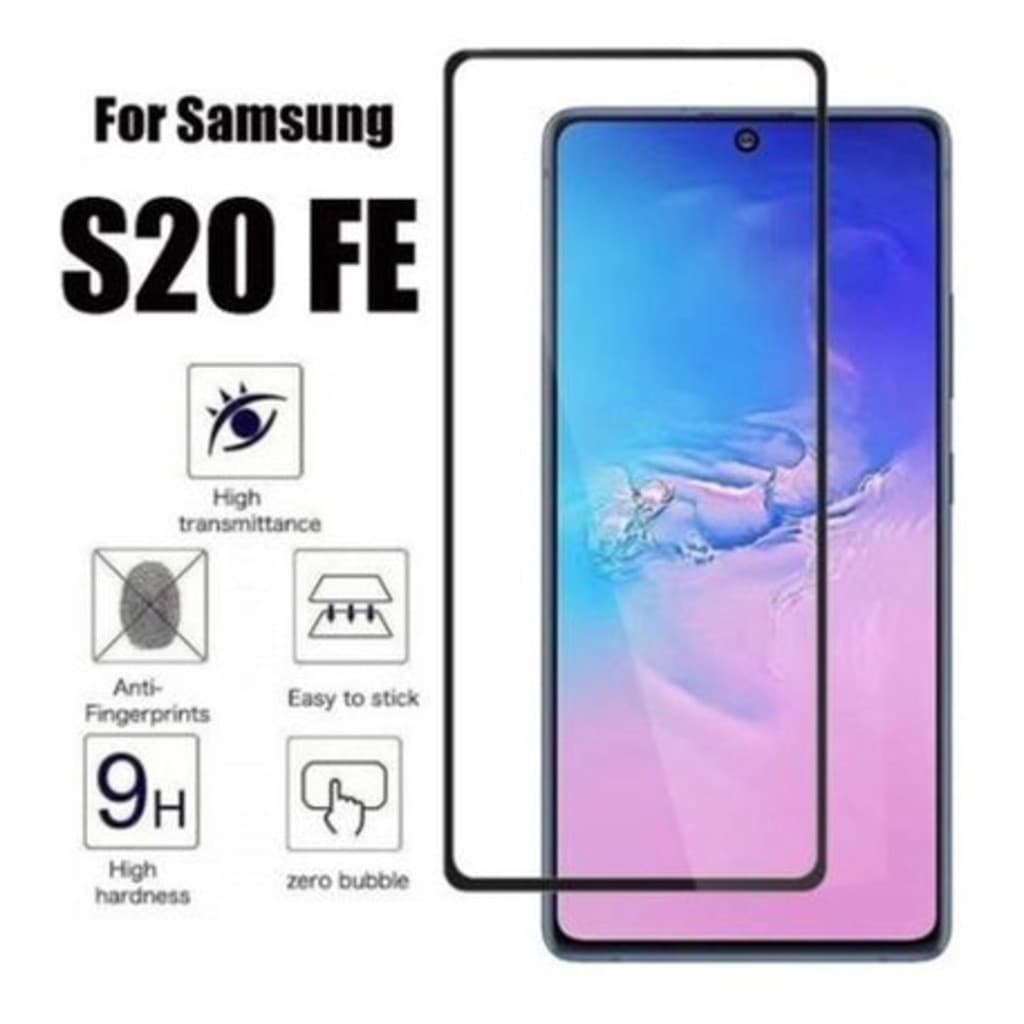 Película Vidro 3D Compativel Samsung S20 FE  Tela 6.5