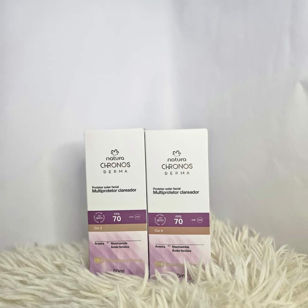 Protetor Multiclareador FPS 70 Chronos Derma - 50ml