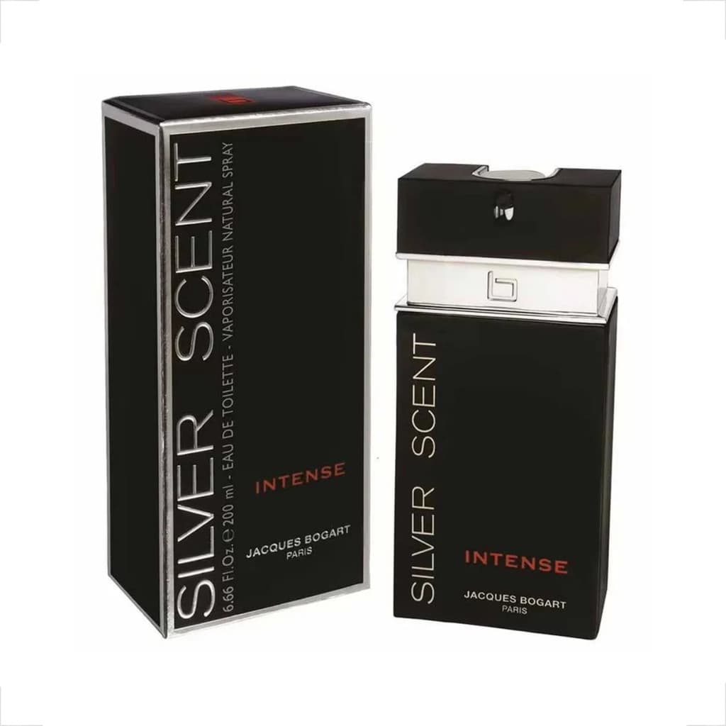 Perfume Silver Scent Intense Jacques Bogart Eau De Toilette 200ml Perfume Masculino Importado