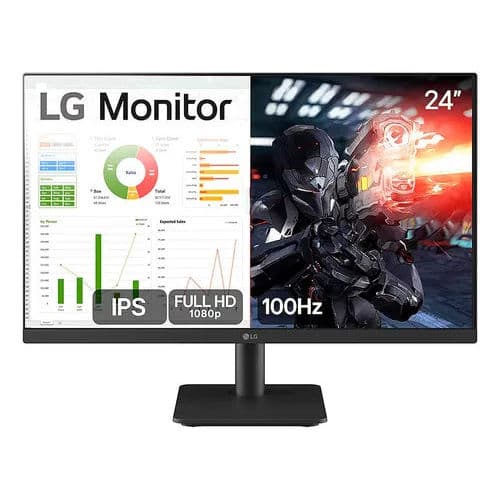 Monitor Gamer LG 24MS500-B 24ms Ips Fullhd 100hz - REEMBALADO