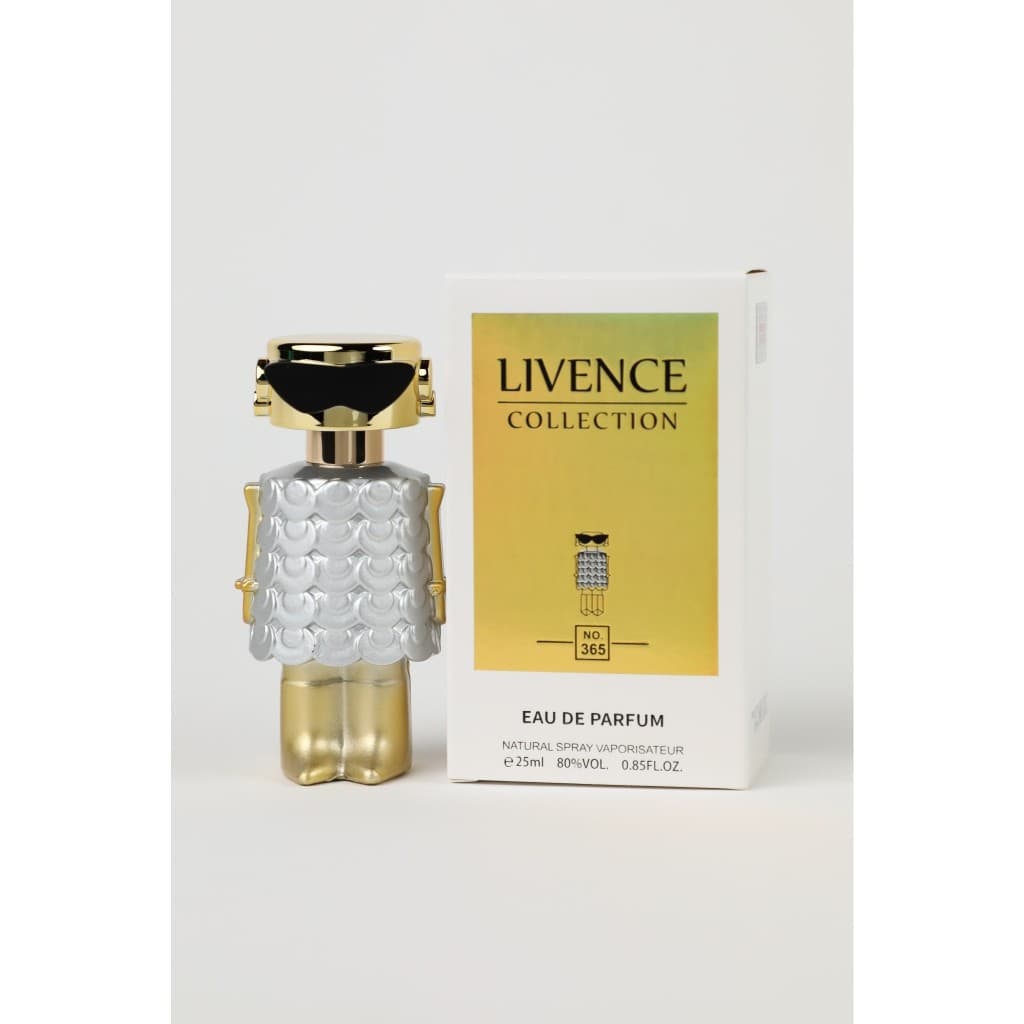 Perfume Feminino Importado Robot Women 25 ml Livence Colecttion - 365 Floral Amadeirado Perfume De Bolsa e viagem