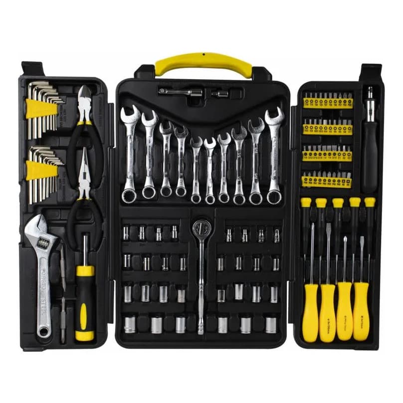 Kit 115 Peças Ferramentas Lynus Completo Para carros, Motos e hobbies domésticos
