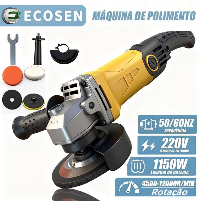 Politriz Lixadeira Angular4.1/2 1150w 110v ou 220v Black Decker ECOSEN