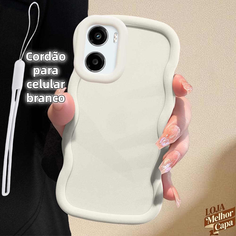 Capinha Silicone Macia Capa Líquido Telefone Para Motorola Moto G05 Capas Celular À Prova De Quedas Case 0000 MKL