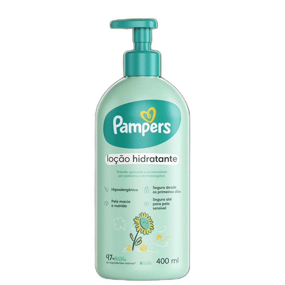 Pampers Girassol - Loção Hidratante Corporal 400ml