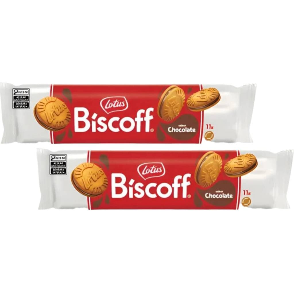 Biscoff Biscoito Recheado Chocolate Importado 110g - 2 Unid