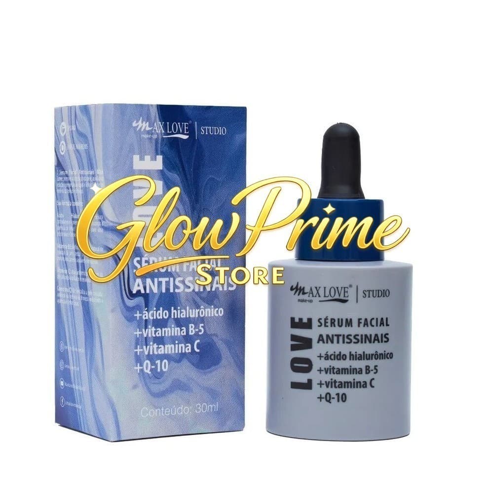 (V)✨ Sérum Facial Antissinais Vitamina C + Q10 Max Love – Firmeza, Luminosidade e Renovação73I3