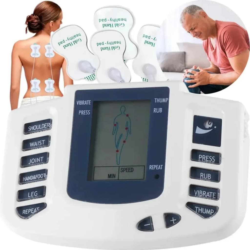 Massageador de Acupressão Corporal Relaxamento Muscular Estimulação Meridian Portátil