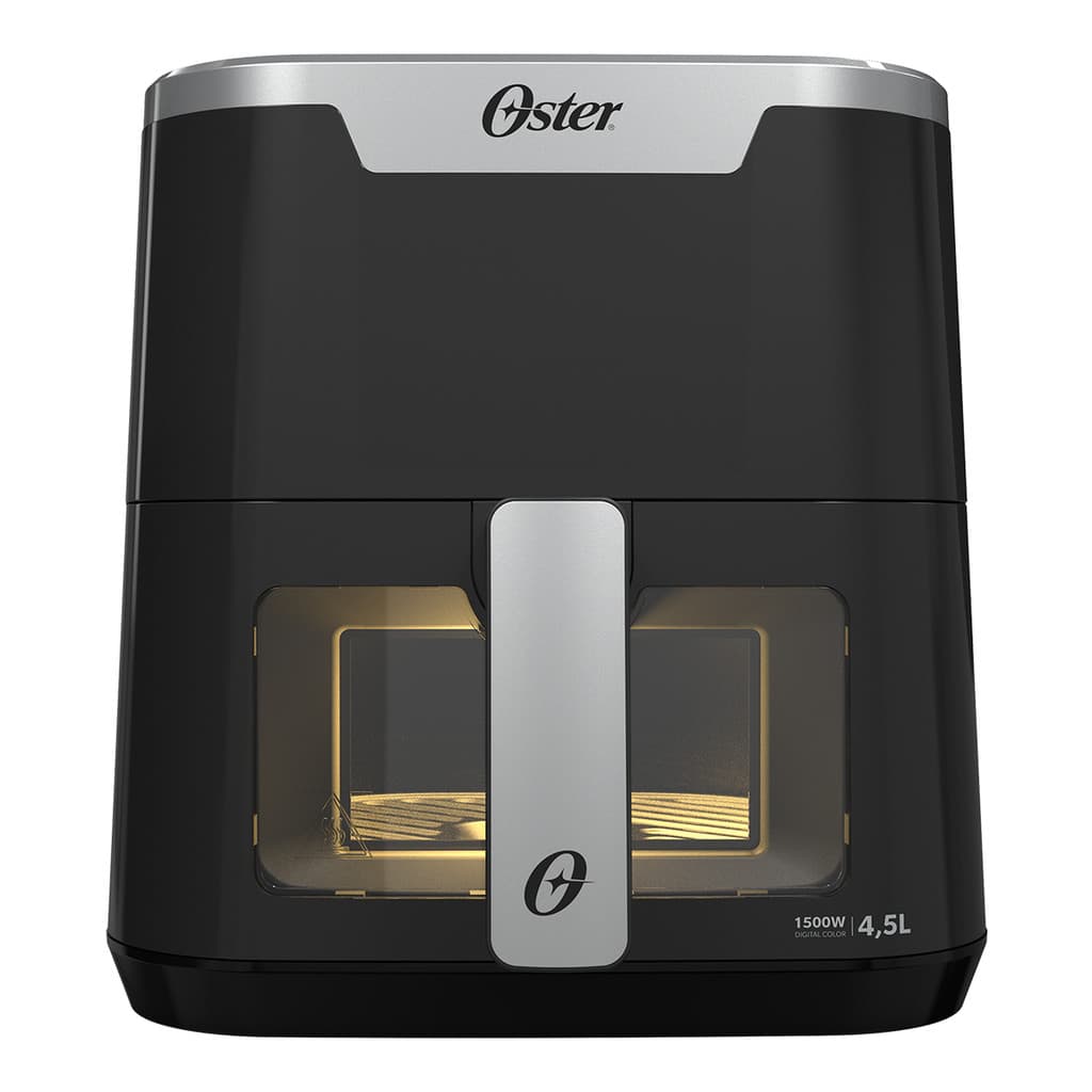 Fritadeira Elétrica Air fryer Oster OFRT920 1500w 4,5 Litros 127v Digital 8 Funções