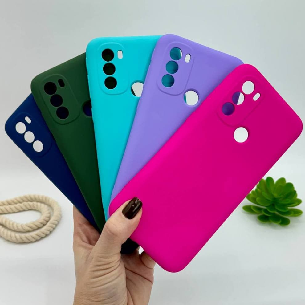 Capa Para Motorola Moto G31 Silicone Aveludada Capinha De Celular