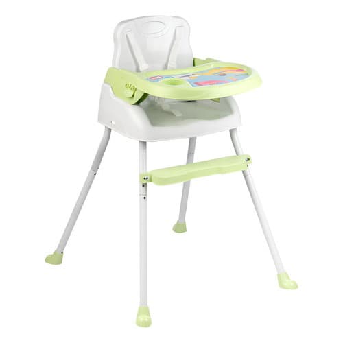 Cadeira De Alimentação Bebê Portátil Styll Baby 3em1 Disney Cor Verde-claro Mundo Bita