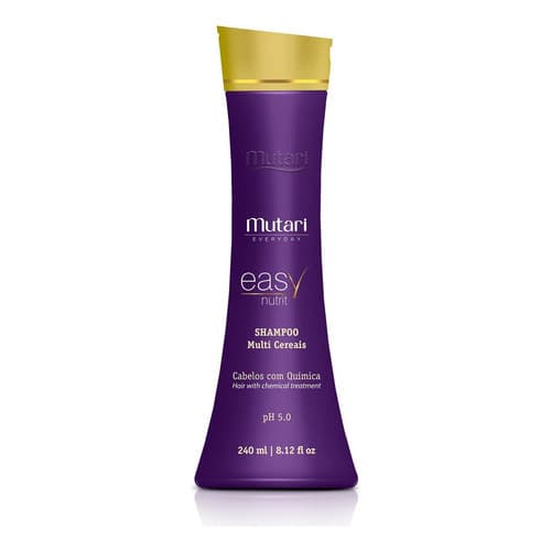 Shampoo Multi Cereais Easy Nutrit Hidratante 240ml Mutari
