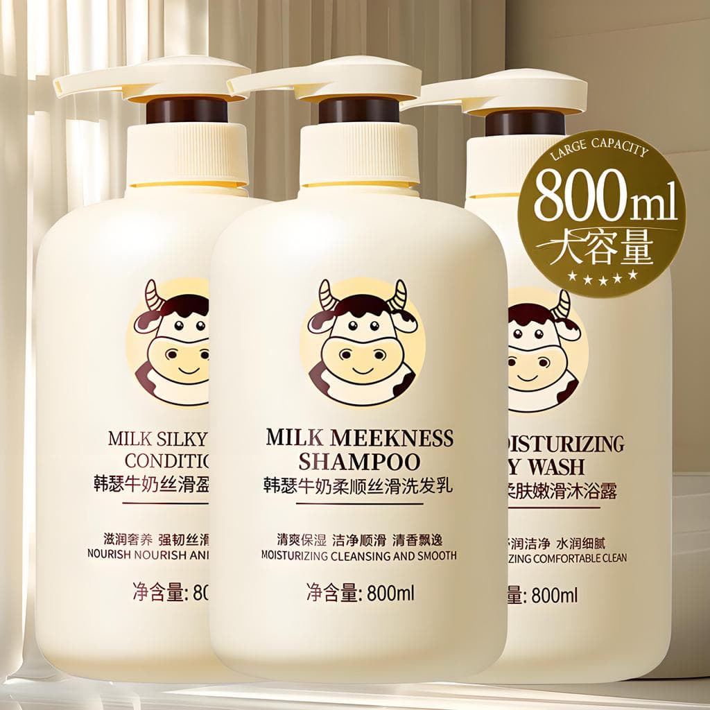 Shampoo suave hidratante hidratante cuidados com o cabelo masculino feminino estudante shampoo loção Gel de banho conjun