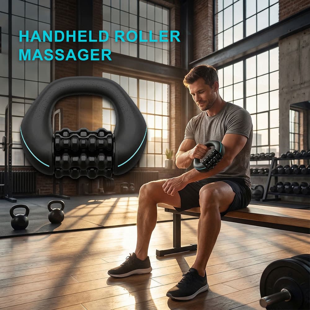 SALORIE Massageador Portátil De Rotação De 3 Velocidades Sem Fio Recarregável Para  Muscular De Tecido Profundo De