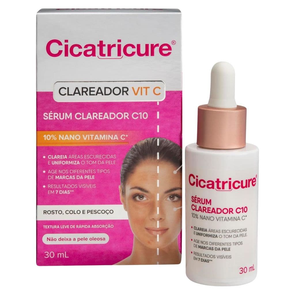 Cicatricure Sérum Clareador Facial Vitamina C 30ml