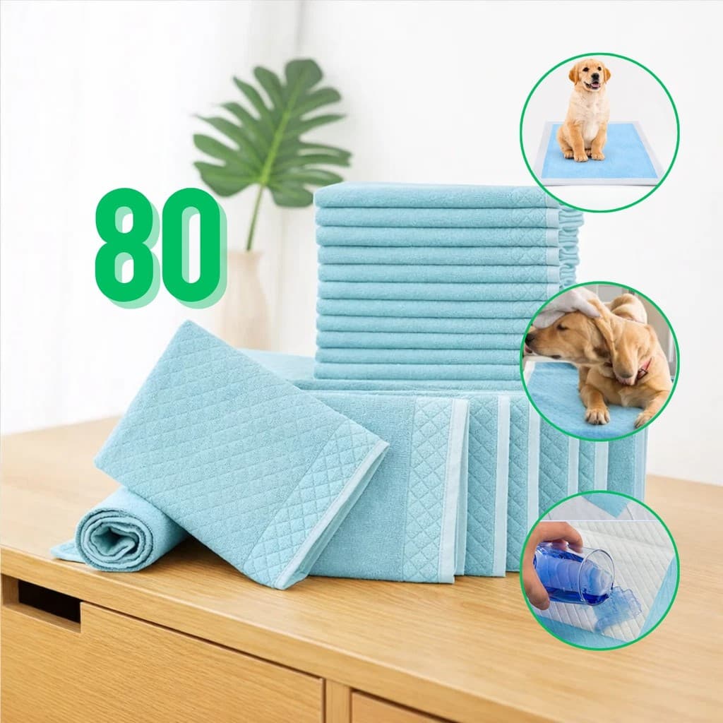 Tapete Higiênico Para Cachorro Descartáveis 80un Pet 60x60 cm