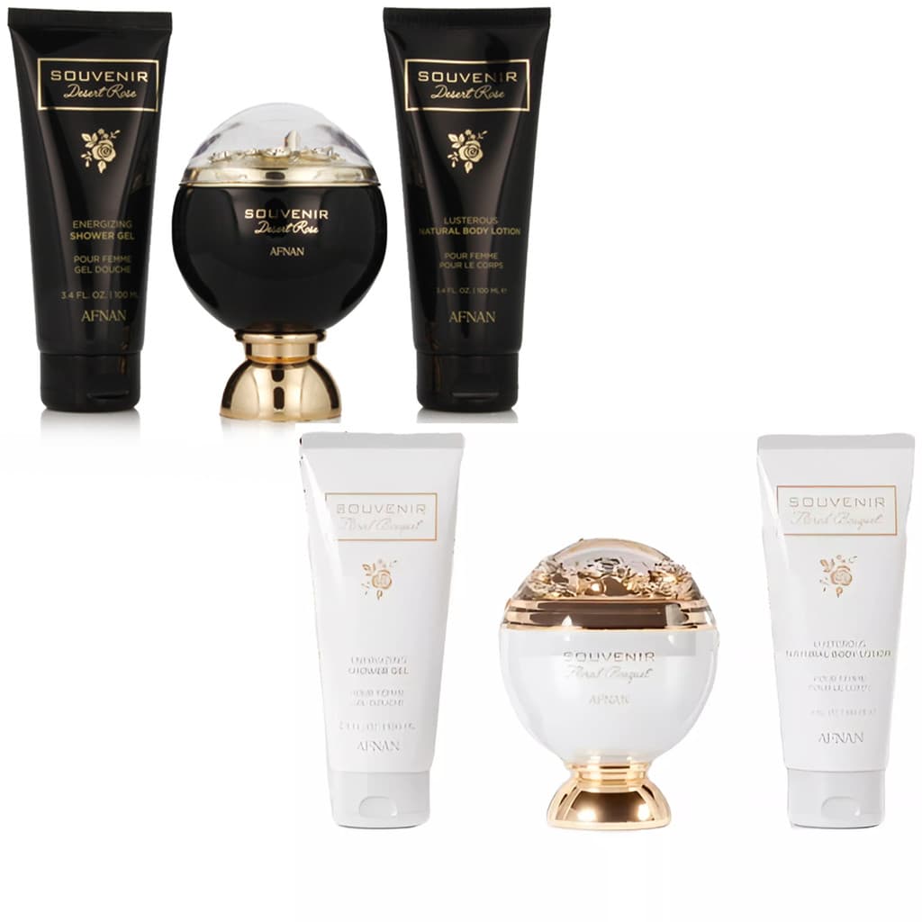 Kit Afnan Souvenir Desert Rose | Feminino – 100ml | Importado Original