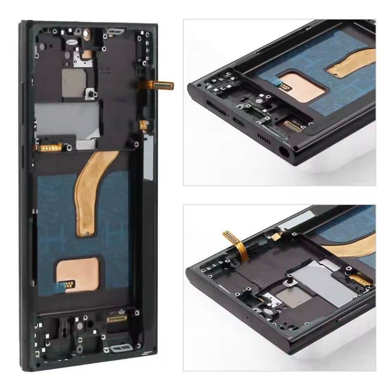 Tela Frontal Touch DisplayPara Samsung S22 Ultra 5G S908 S908B S908U S908W S908N Original Nacional SAMSUNG-Envio Rapido.