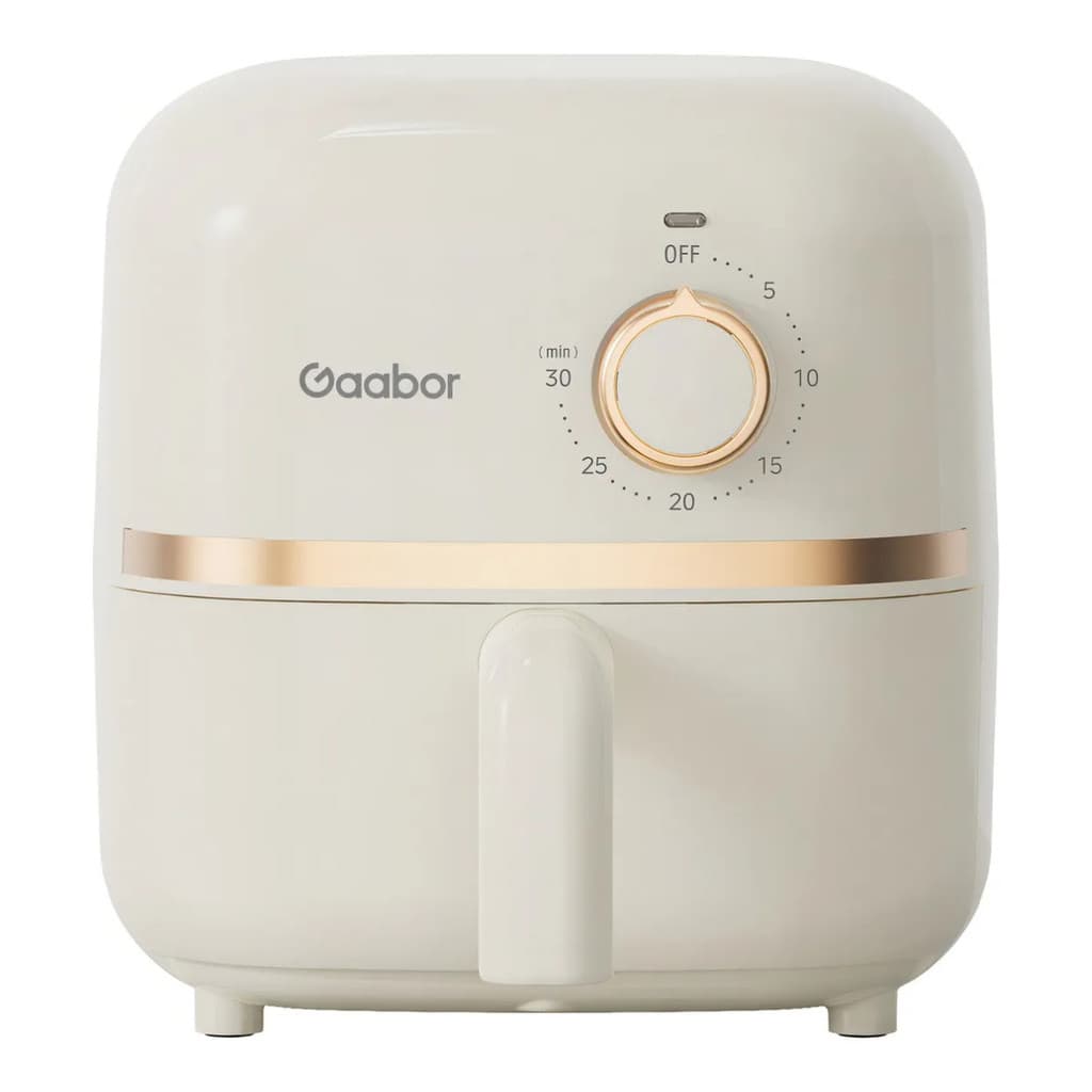 MINI AIR FRYER GAABOR FRITADEIRA ELÉTRICA SEM ÓLEO 1,4L 900W 127V OFF WHITE