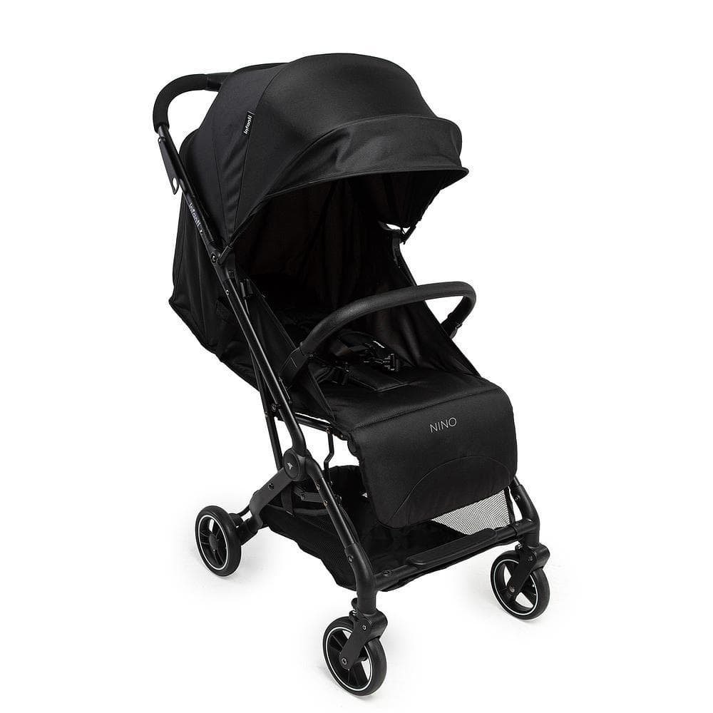 Carrinho de Bebê Nino Preto Compacto p/ Bagagem Infanti 0-15kg Preto