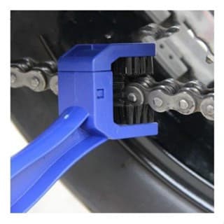 Escovas para Limpeza de Corrente de Moto, Bike e Carro – Uso Universal