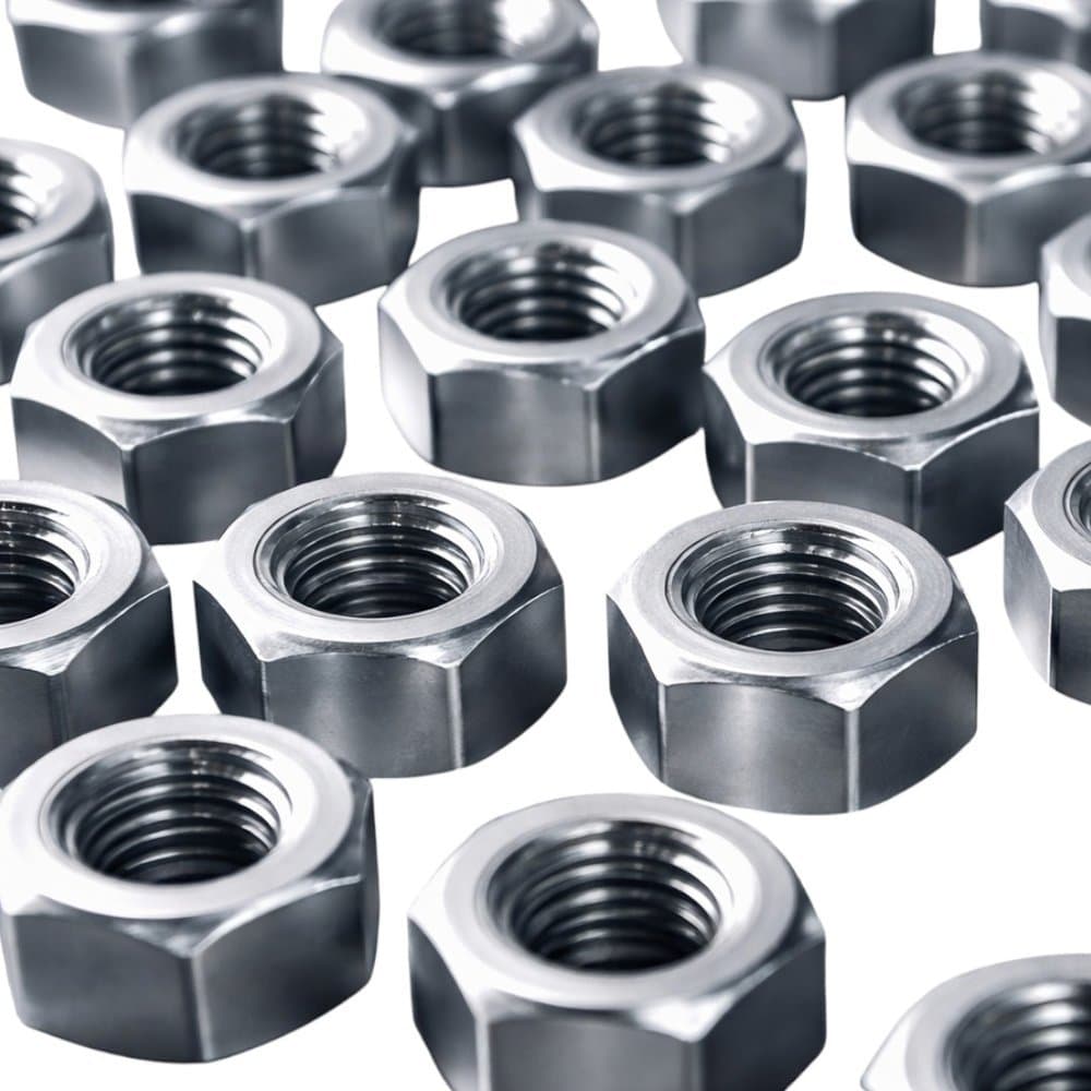 Porca Sextavada Zincada Rosca UNC Stein 5/16" Caixa 400 Peças