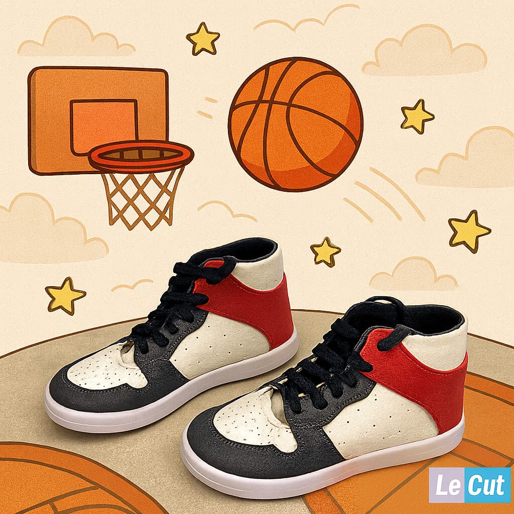 Tênis Infantil Basquete Menino Cano Médio Confortável