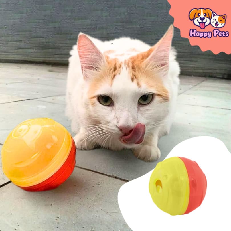 Brinquedo Comedouro Da Pet Games Cat Ball Divertido Saudável E Ocupacional Para Gatos