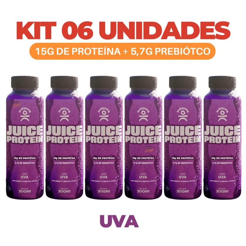 Moving Juice Protein | SABOR: Uva - 300ml 06 UNI