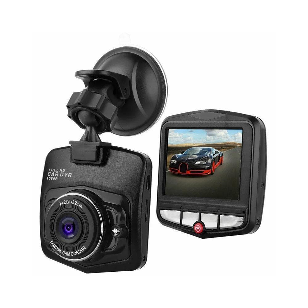 Câmera de Carro 1080P DVR | Gravação 360° Frontal Traseira Interna + Segurança