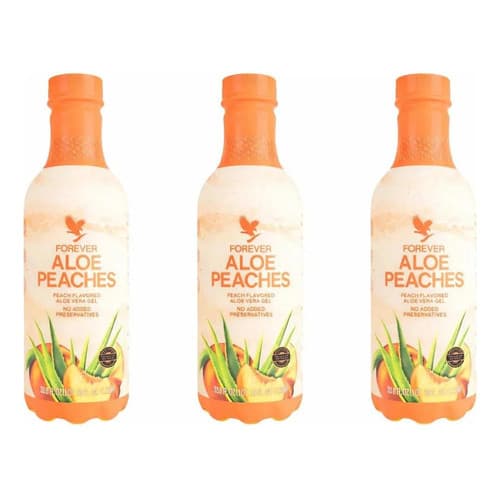 Kit 3 Aloe Bits N' Peaches - Forever Living 1l