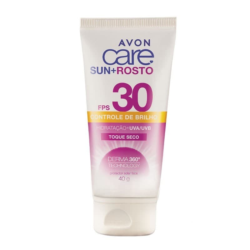 CARE SUN PROTETOR SOLAR FACIAL FPS 30 OU FPS 50 40G AVON