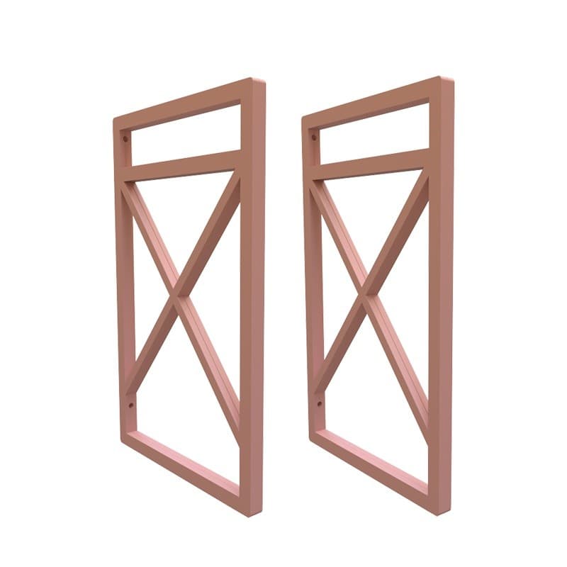 Suporte Nicho Prateleira Estilo Industrial Parede Rose Gold