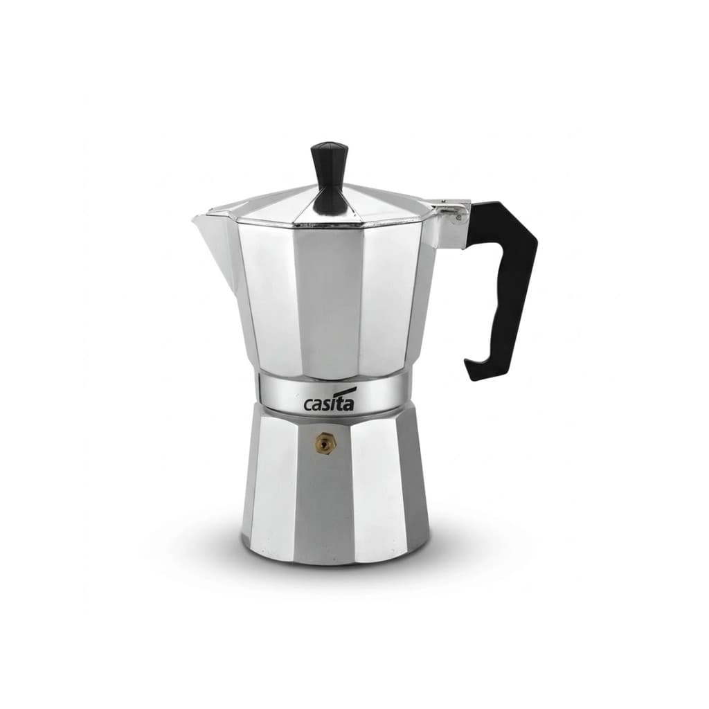 Cafeteira Italiana Expresso | Cafeteira Moka | Em Alumínio | Capacidade de 6 Xícaras