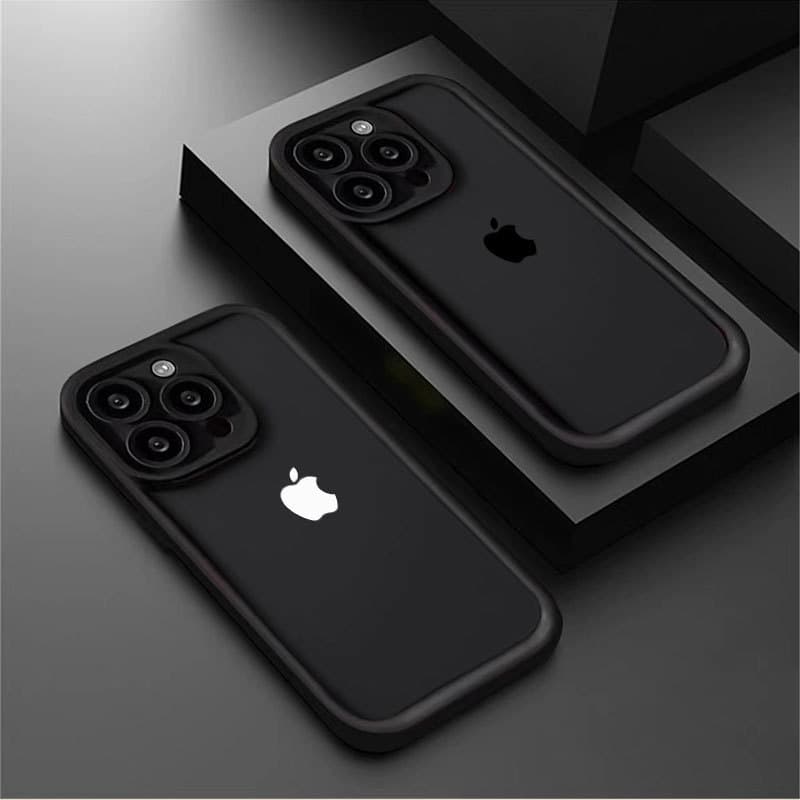Capa Para iPhone 17 16 15 14 13 12 11 Pro Max Plus Air XR Anti Queda Silicone Apple Logotipo Softcase Doces