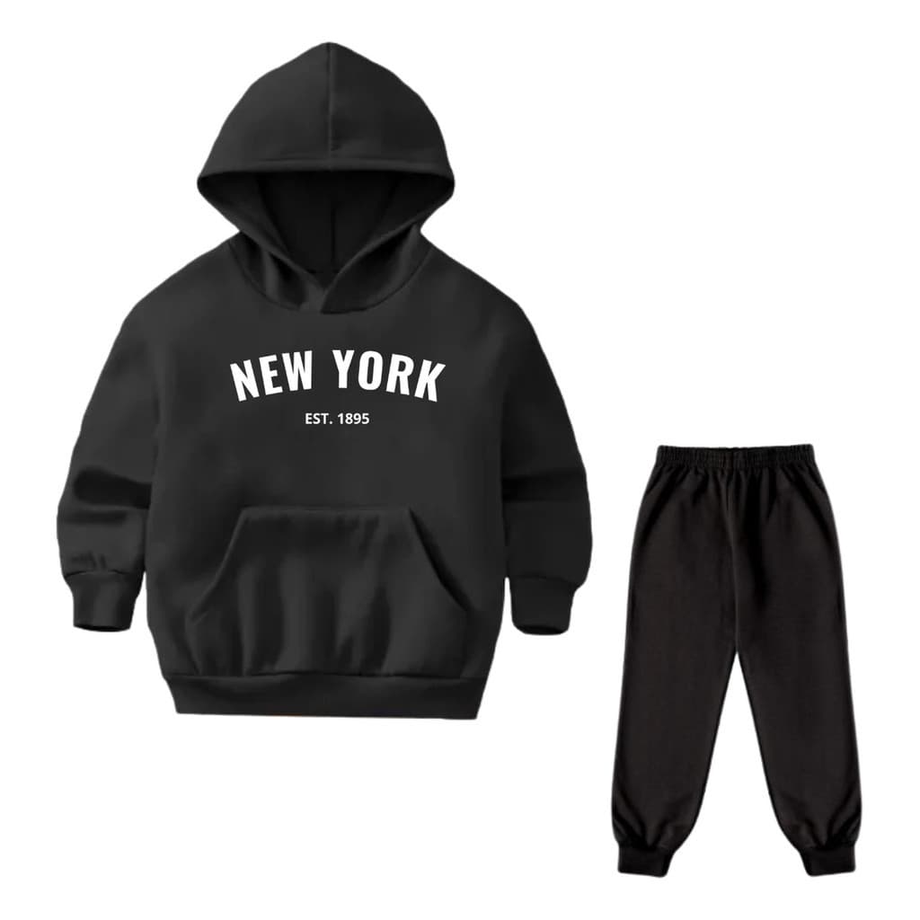 Conjunto Moletom nfantil Unissex Moletom Canguru Quentinho