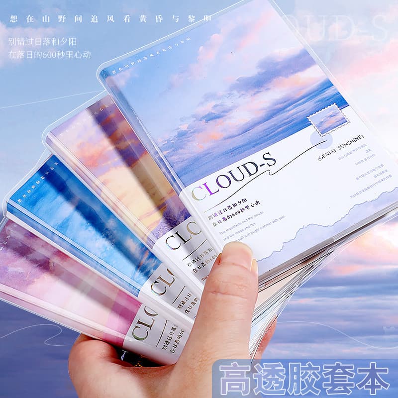 Criativo bonito a7 Mini pequeno caderno de bolso portátil capa plástico notebook portátil palavra notebook estudante not