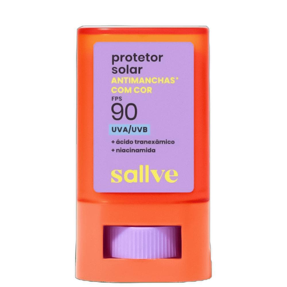 Sallve Antimanchas FPS 90 Cor 3 - Protetor Solar 15g