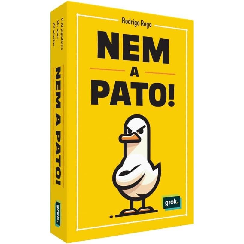 Jogo De Cartas Nem A Pato Família Divertido Adivinha