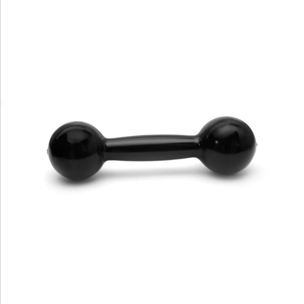 Halter 3Kg Bola Emborrachado Exercícios  1 Unidade  Treino Em Casa Peso de Academia Fortalecimento Muscular Musculação