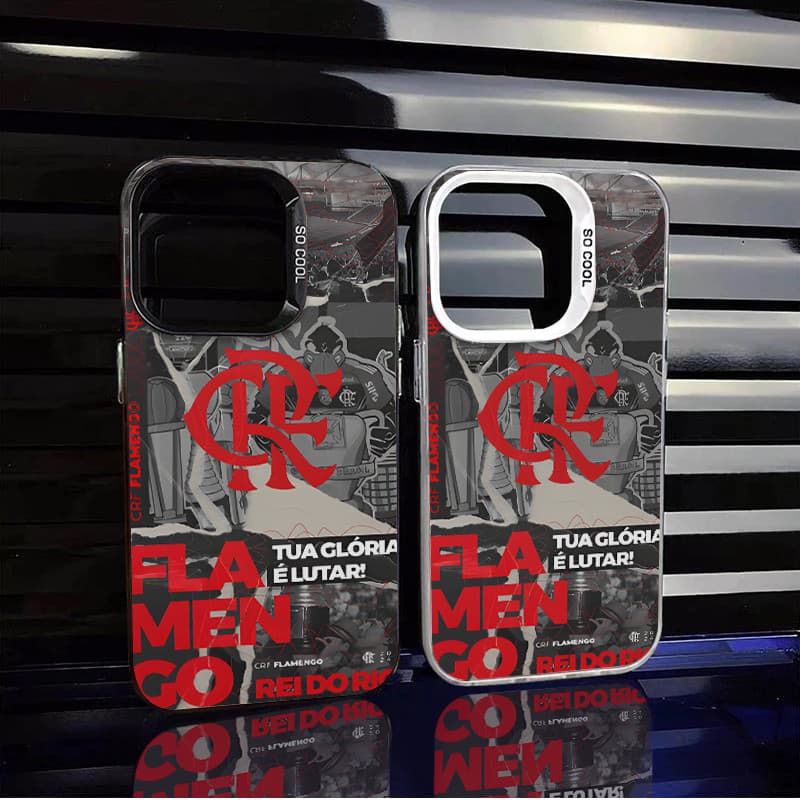 capinha de celular Crachá CRF futebol para iphone 13 normal 15 11 12 13 17 16 14 pro max 15 plus 13 Pro capa capinha