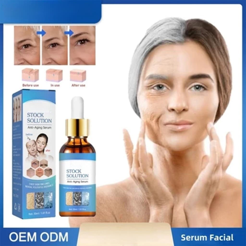 【Pronta Entrega】 Sérum Facial Retinol Anti-idade Clareador Manchas Rugas Profundas Efeito Lifting