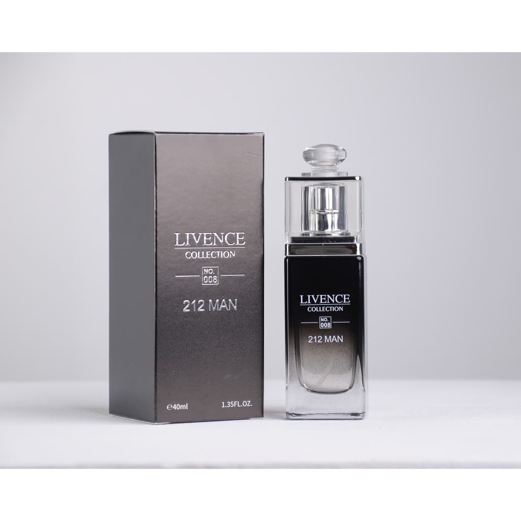 Perfume Masculino Importado Inspiracao  2.1.2 Livence Luxo -40ml -Fresco, Urbano e Masculino